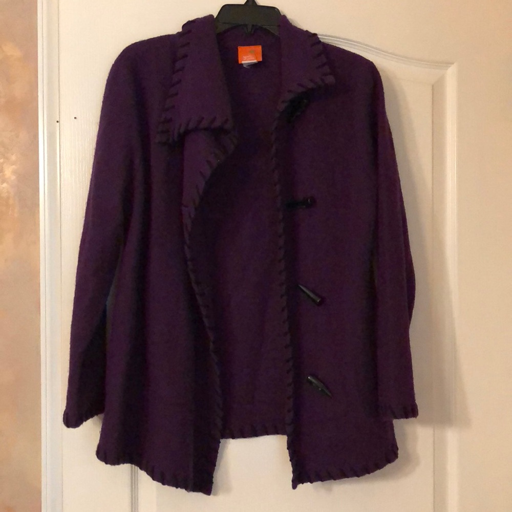 Purple jacket